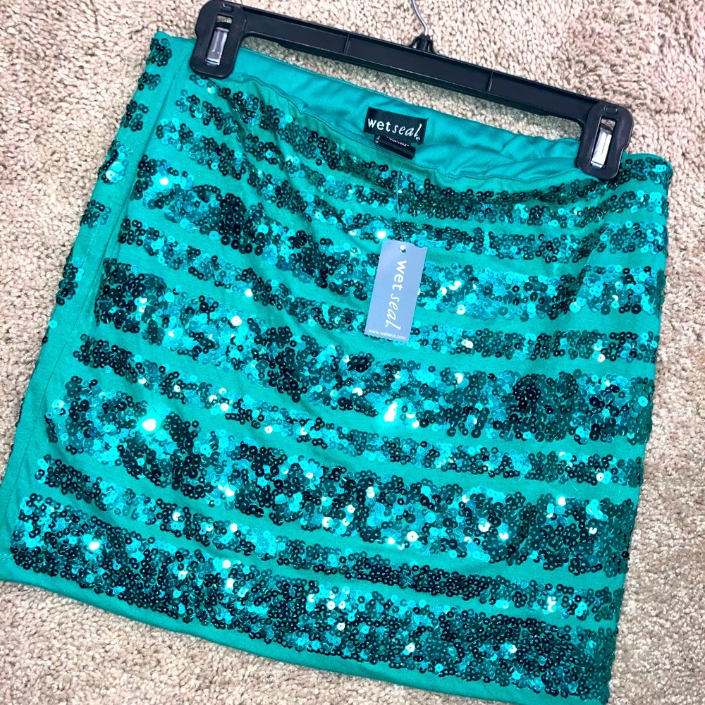 Sequin skirt